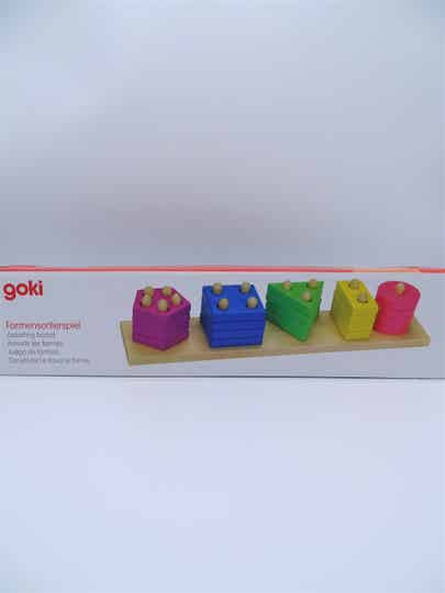 Goki Vormenpuzzel, 20 delig