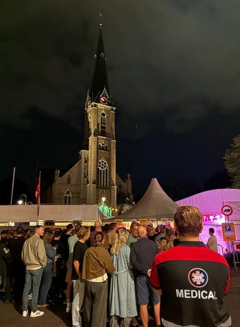 DVS EventCare tijdens Najaarsfestival Cheers! in Voorhout