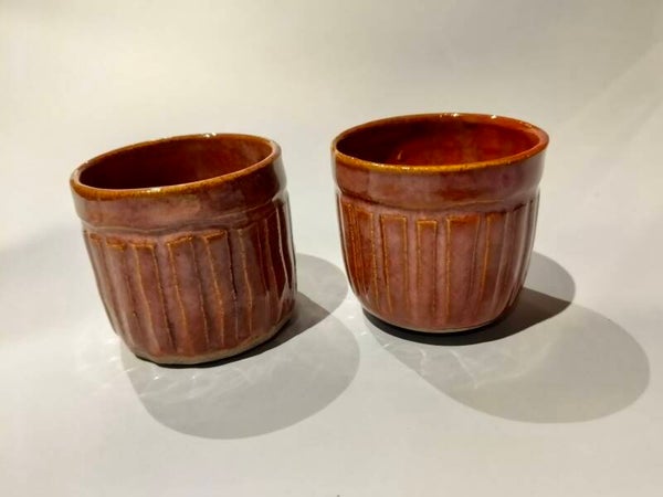 2 espressos cuivre gravure