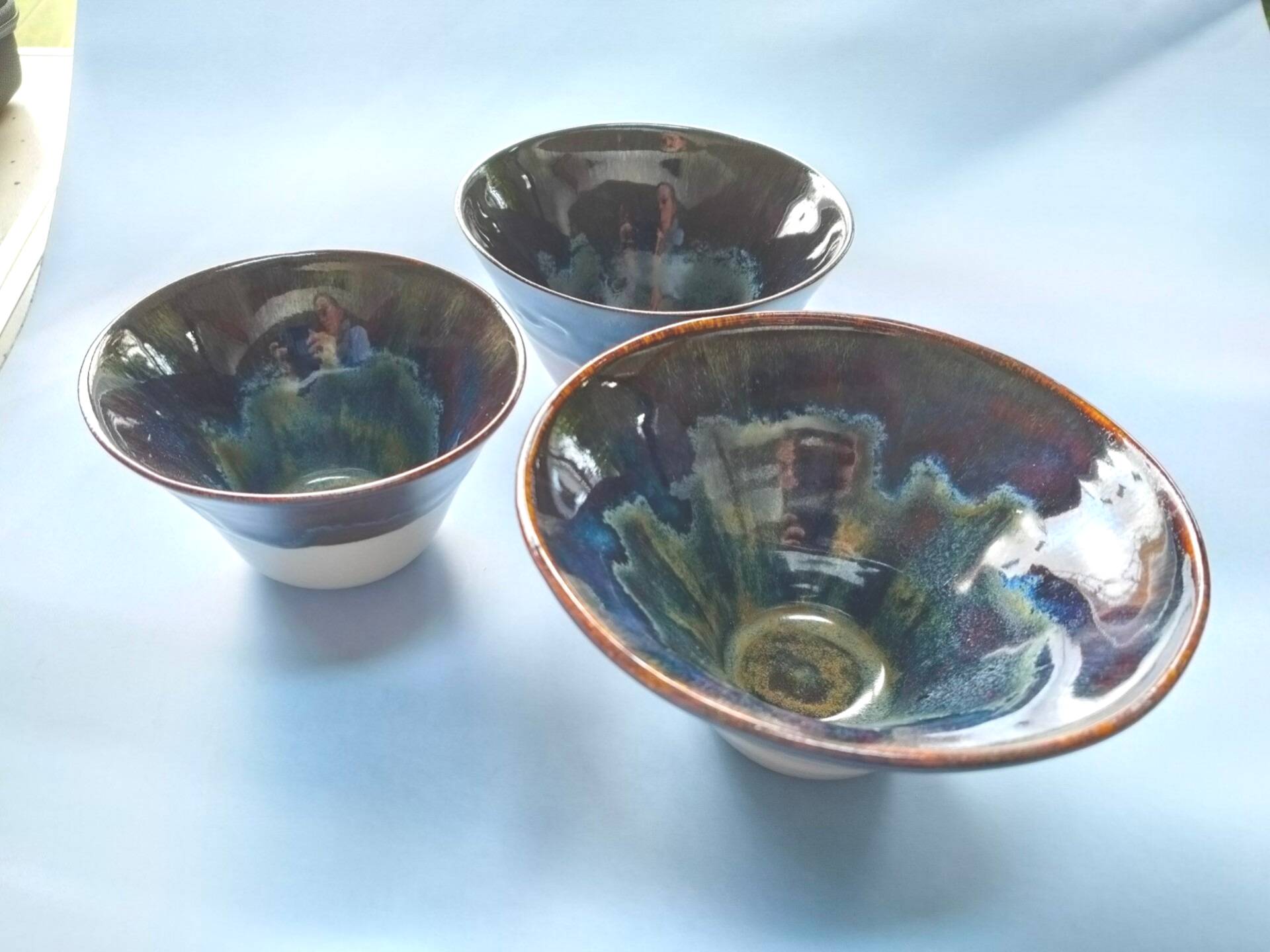 Trio pots P. évasés apéro