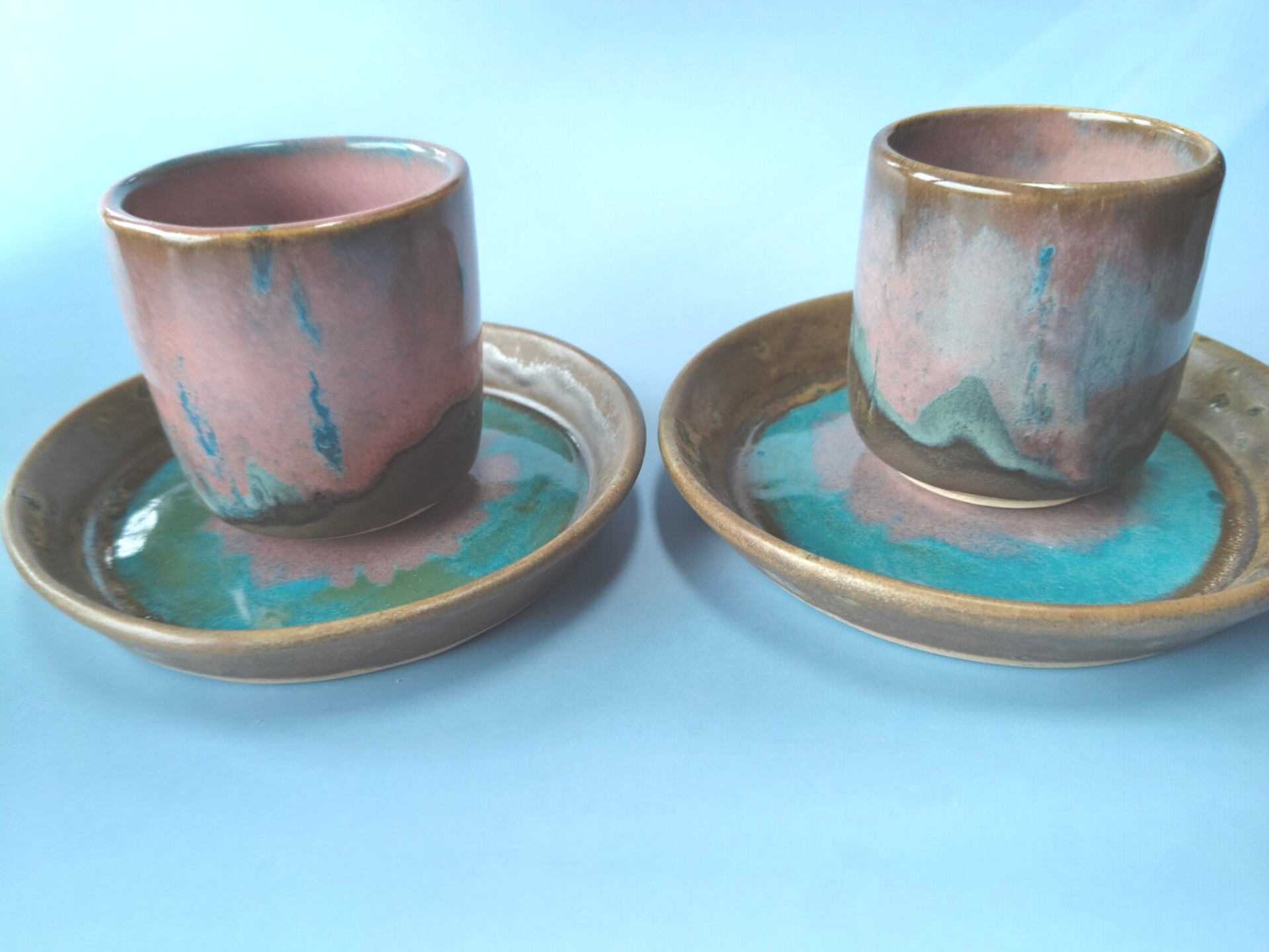 Duo esspresso Bleu/Rose/Galaxy