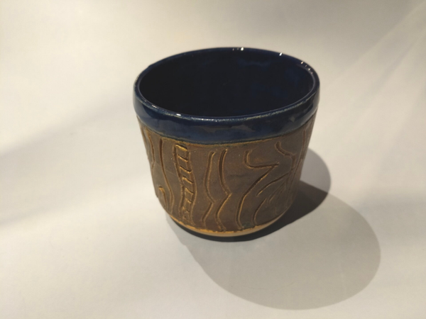 Tasse « cuir »