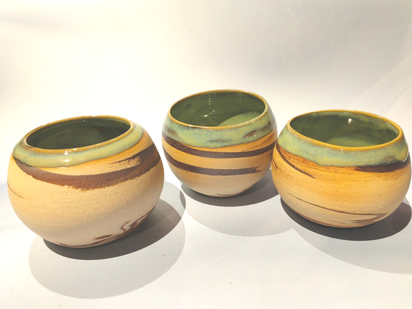 Trio Tasses bulles