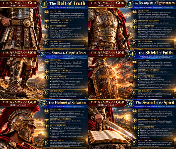 Armor of God Series - Complete Series [Digital Infographics]