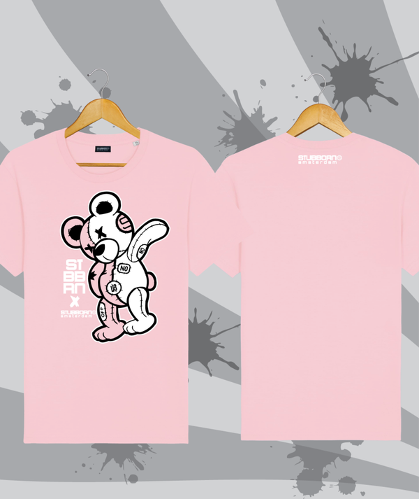 PATCHED BEAR - PINK