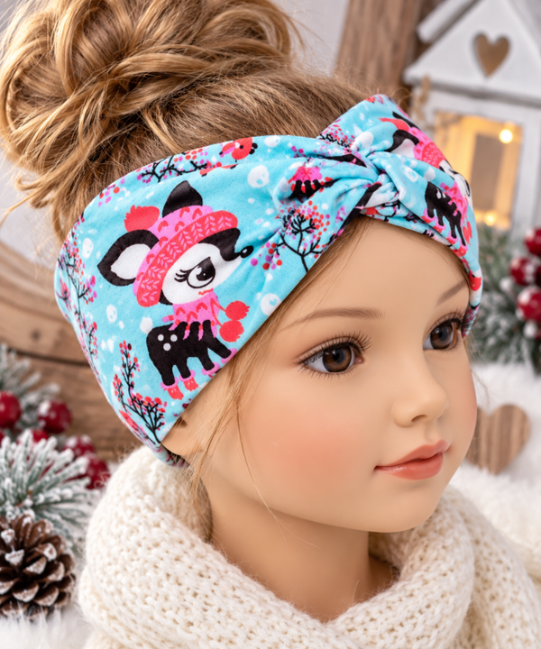Knoten - Stirnband "Winterreh" 🦌❄️