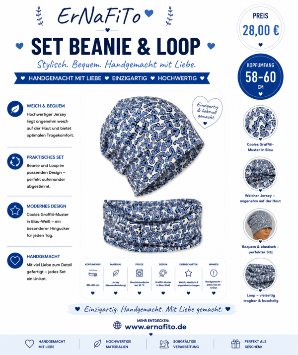 Beanie & Loop Set