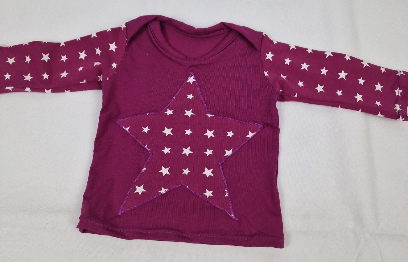 Schlupfshirt Langarm Gr. 62/68