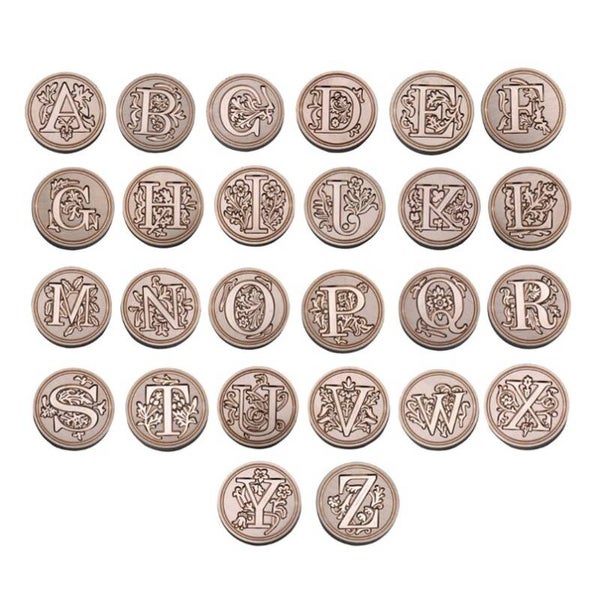 *NEW* ABC Waxzegels incl. Houder