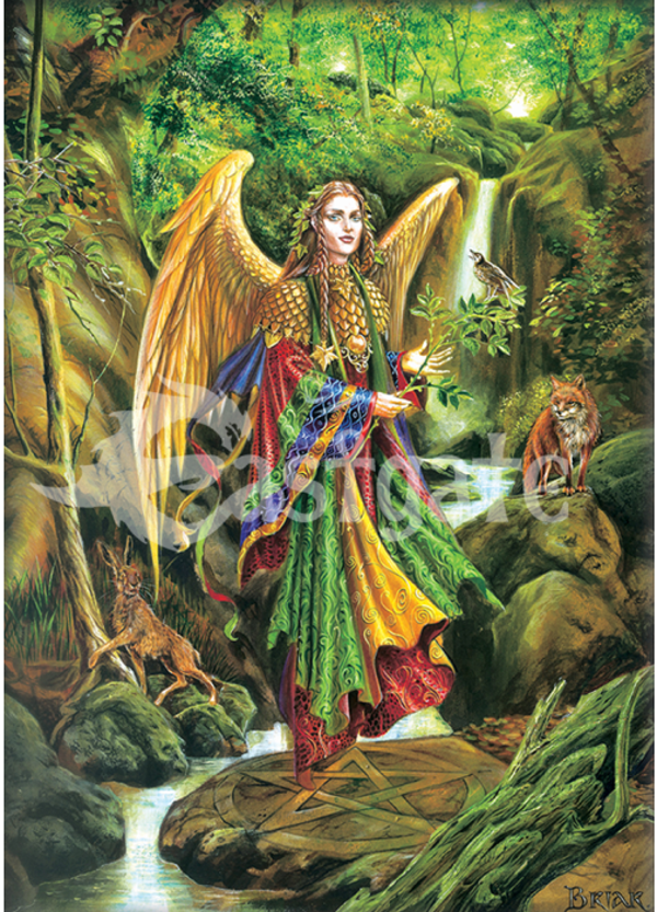 Archangel Uriel Mini Poster