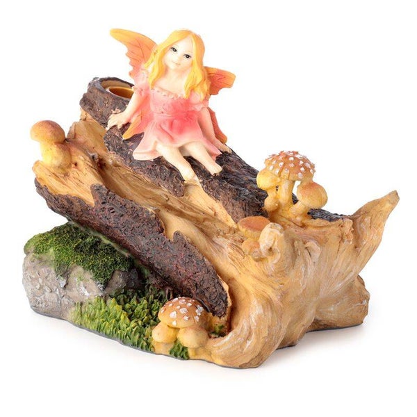 *NEW* Elvenkind Spelend op Boomstam Backflow
