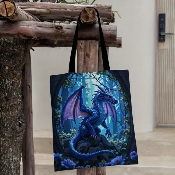 *NEW* Blauwe Draak Tas