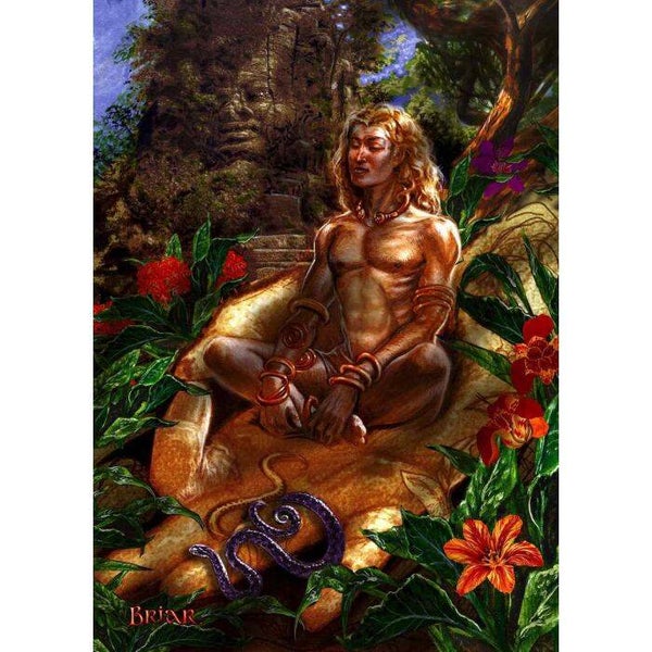 Wenskaart Hand of Buddha