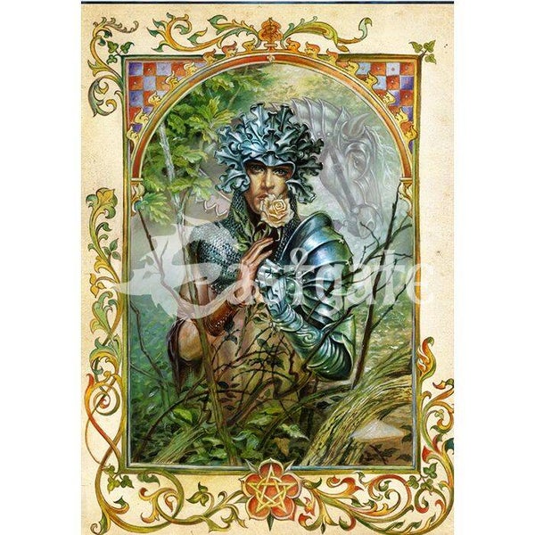 Wenskaart The Green Knight