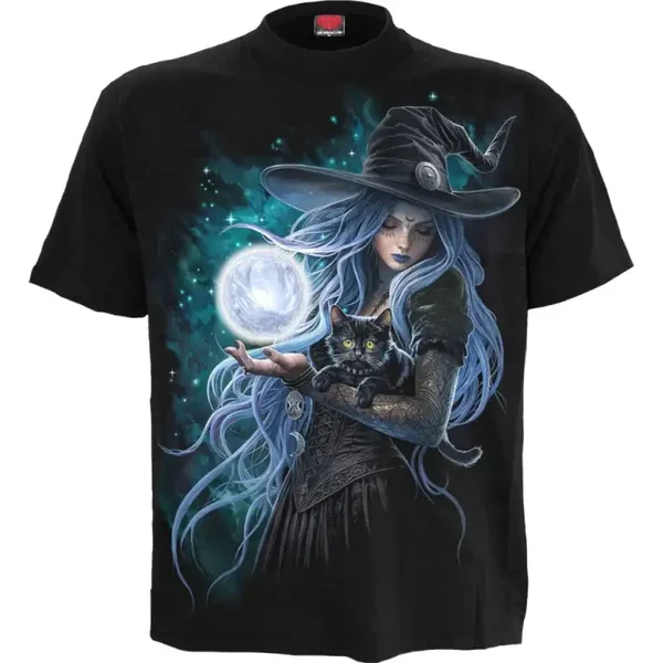*NEW* Mystic Moon Witch  T- Shirt,  Maat M & L