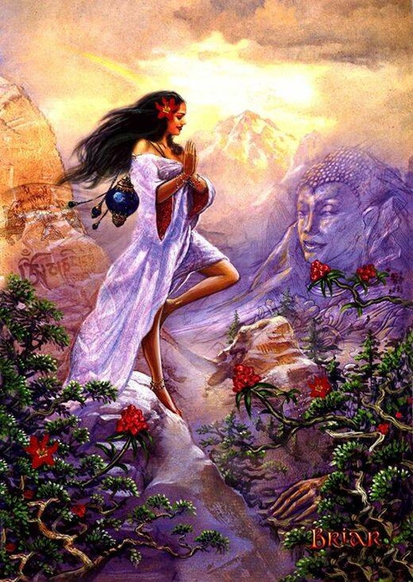 *NEW* Boeddha van de Bergen Print