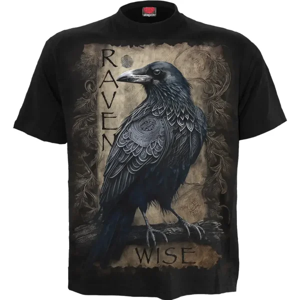 *NEW* Raven T-Shirt, Maat M & L
