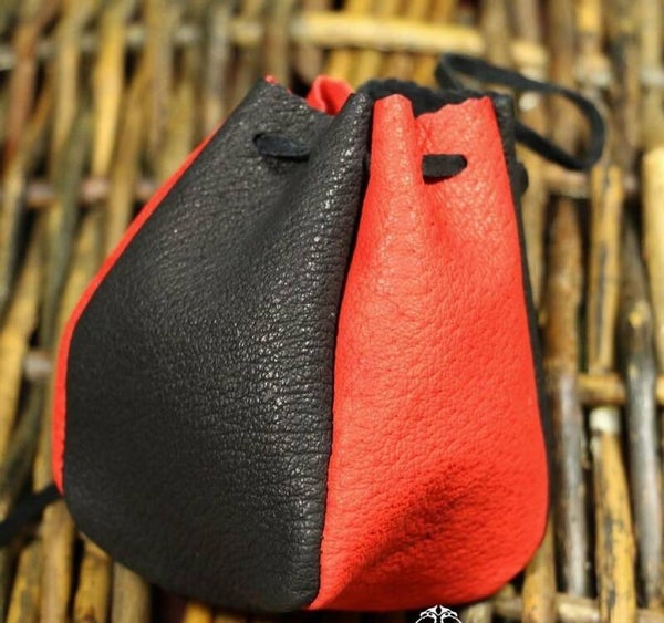 *NEW* Leder Tasje, Rood