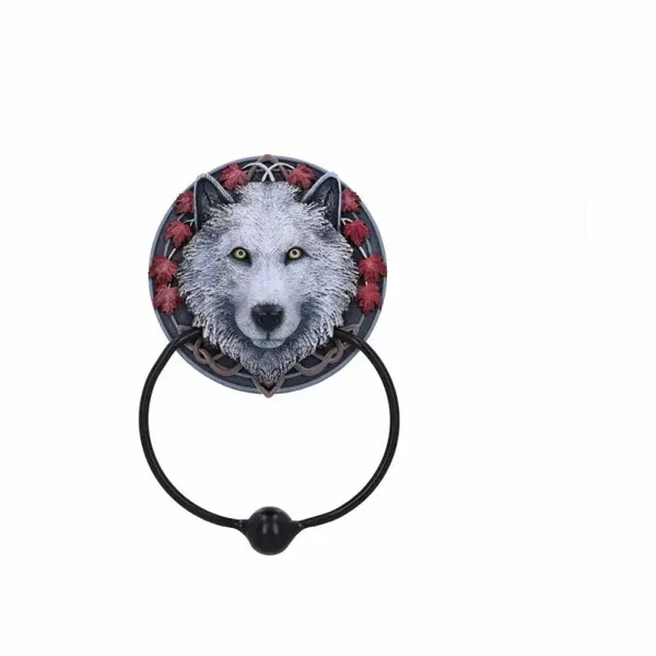 *NEW* Witte Wolf Deurklopper