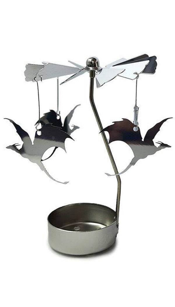 *NEW* Draaiende Waxinelichthouder Draak