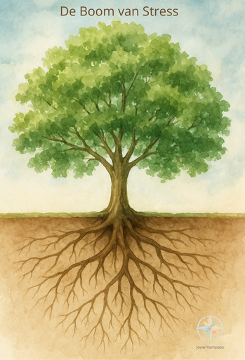 stress herkennen als een boom | Jouw Kompass autismecoach Zwolle live & online coaching