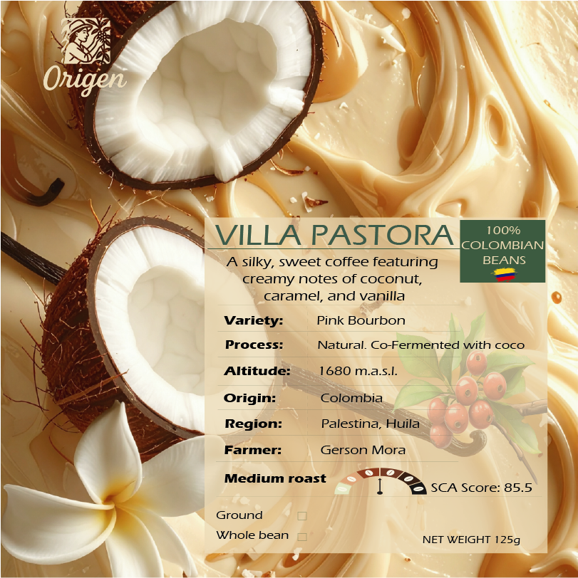 Origen Villa Pastora - Pink Bourbon