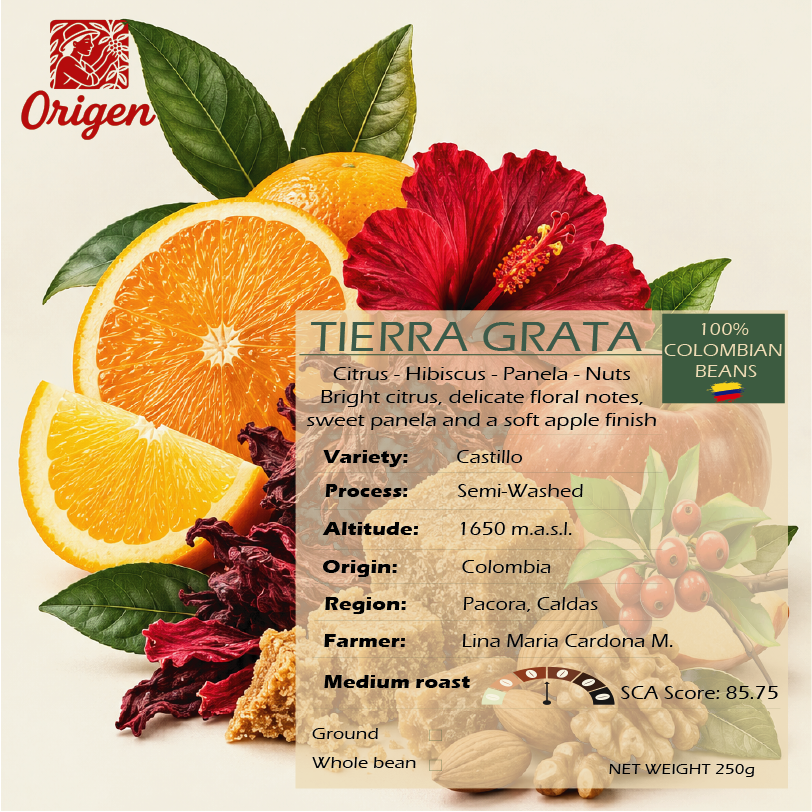 Origen Tierra Grata - Single Origin