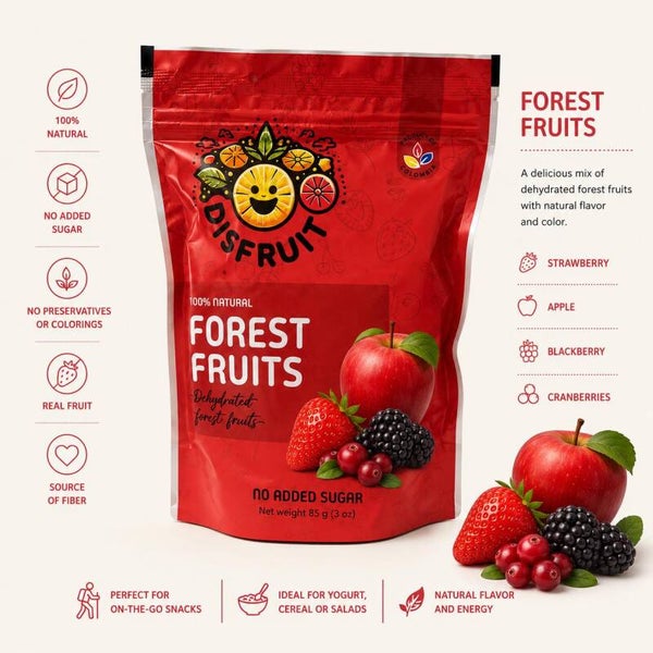 Forest Fruits – 100% Natural Dried Berry Blend