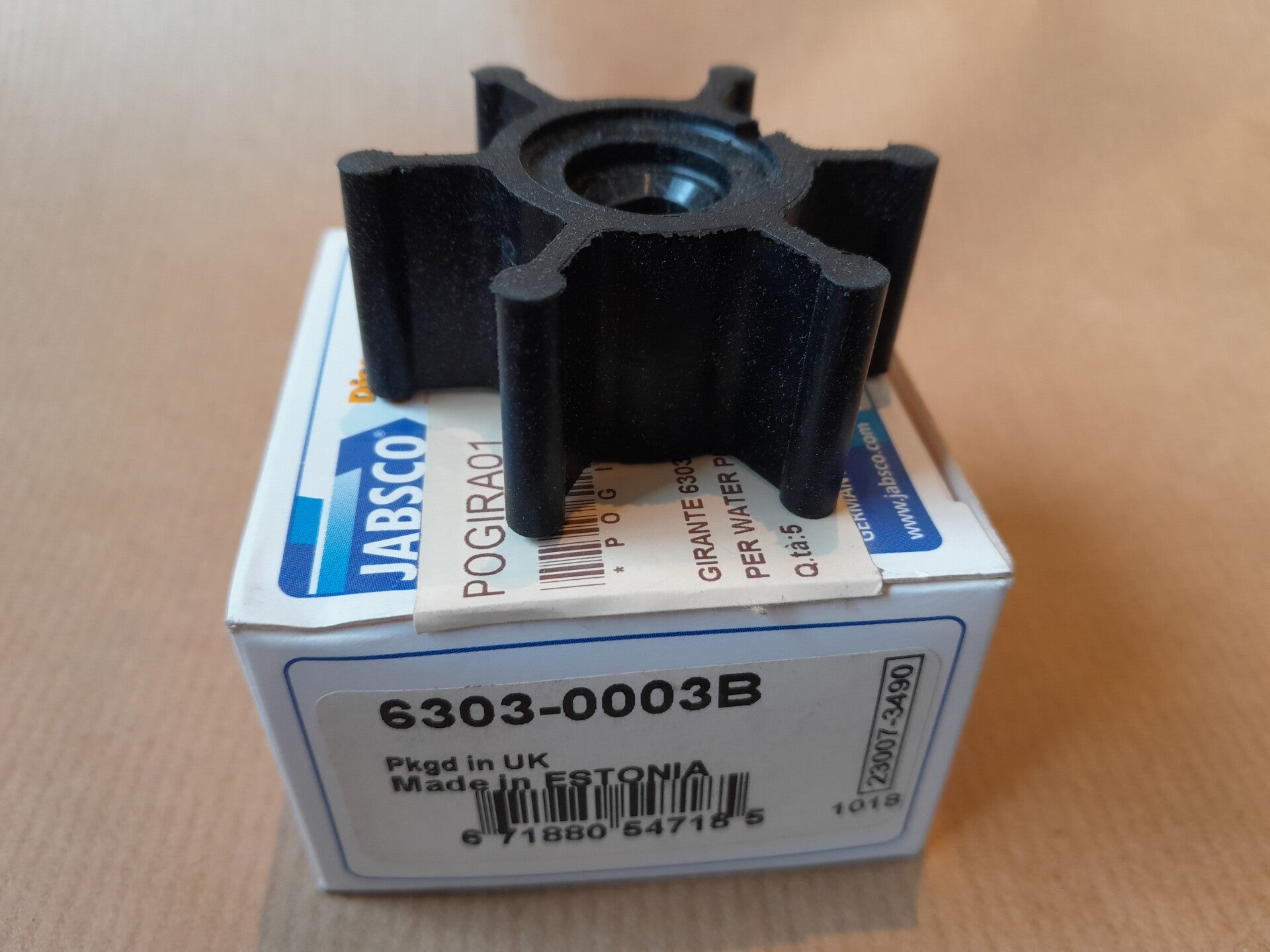 Jabsco 6303-003B Impeller