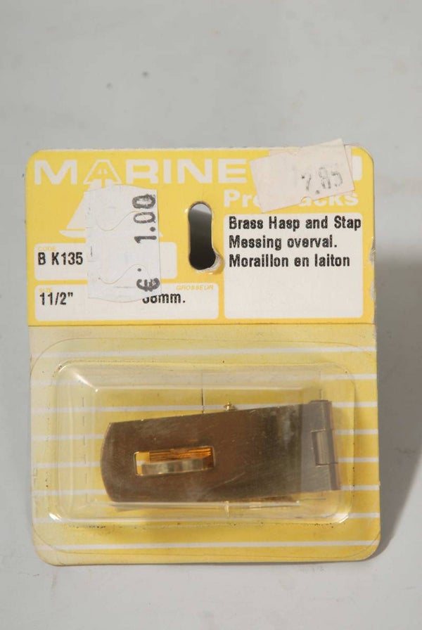 Messing Overslagsluiting voor hangslotje