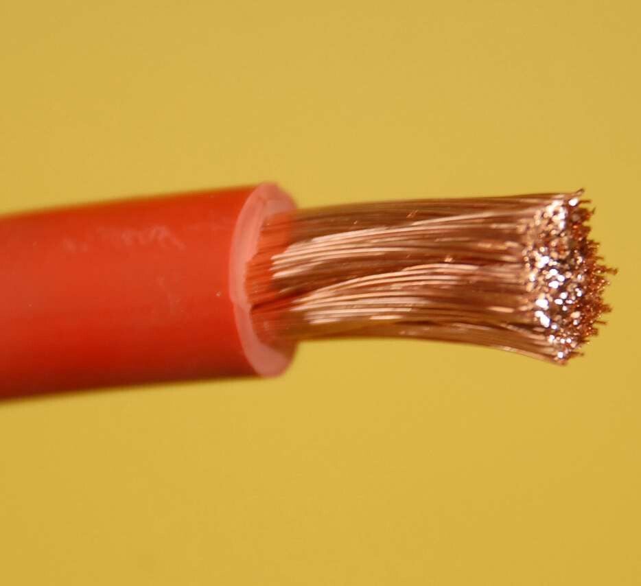 Accukabel Rood, 50mm2, Ripcaflex