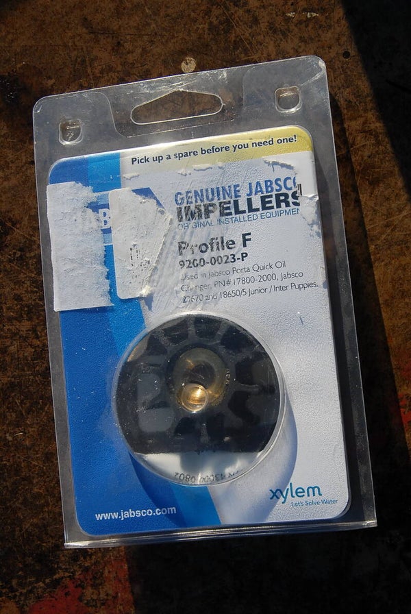 Jabsco universele Waaier nitrile impeller kit - 9200-0023-P Profile F