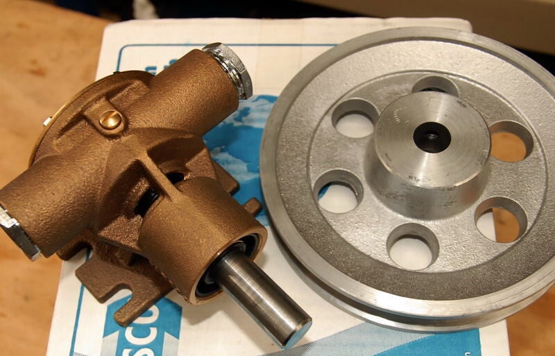 Jabsco CW404 Motor koelwaterpomp, Impellerpomp Nieuw