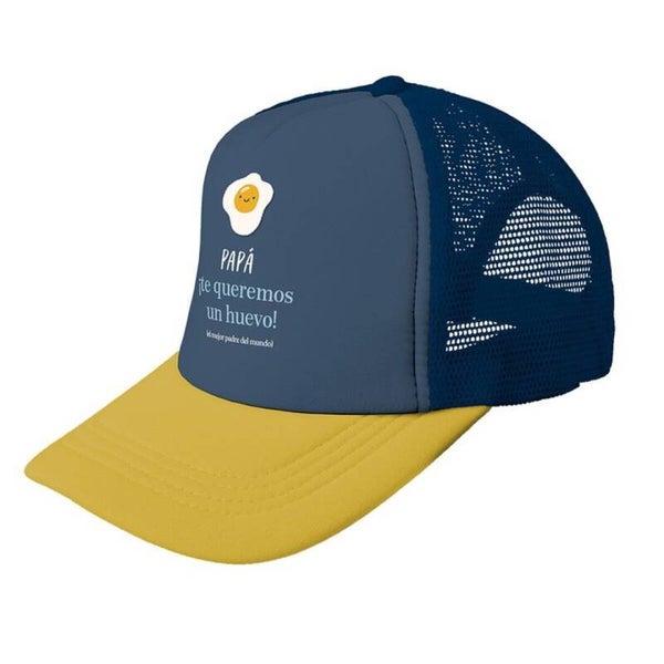 Gorra Papá te queremos un huevo