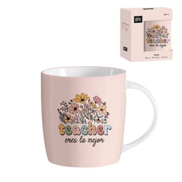 Taza teacher eres la mejor 350ml