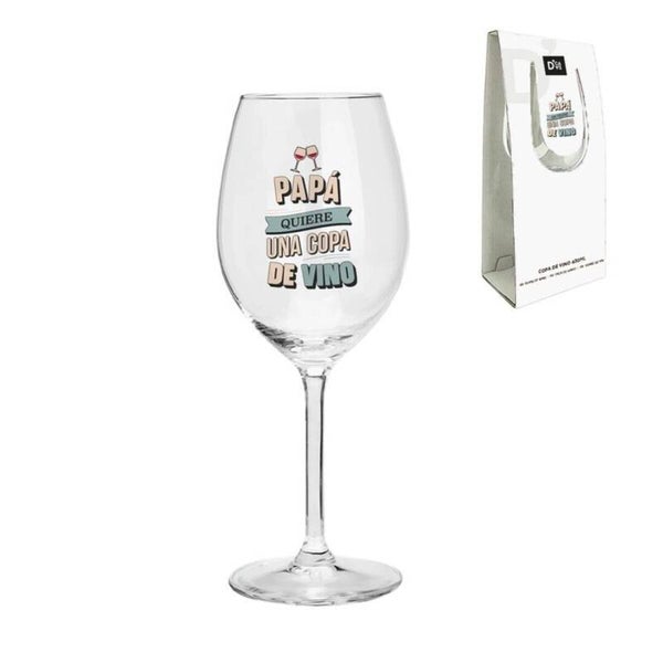Copa de vino Papá