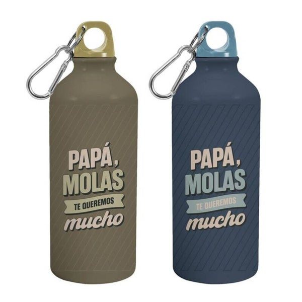 Botella aluminio 770ml Papá