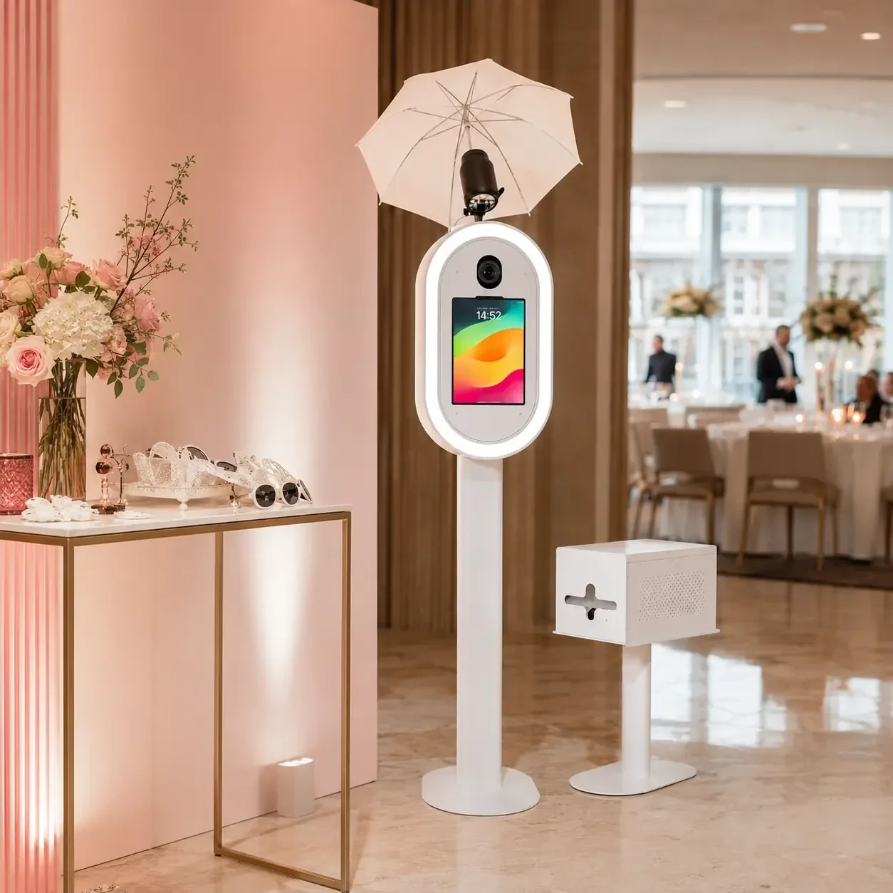 CandyPop corporate selfie photo booth hire London