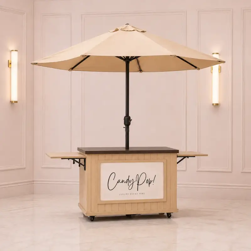 CandyPop Luxe Digital Event Cart for branded corporate events in London