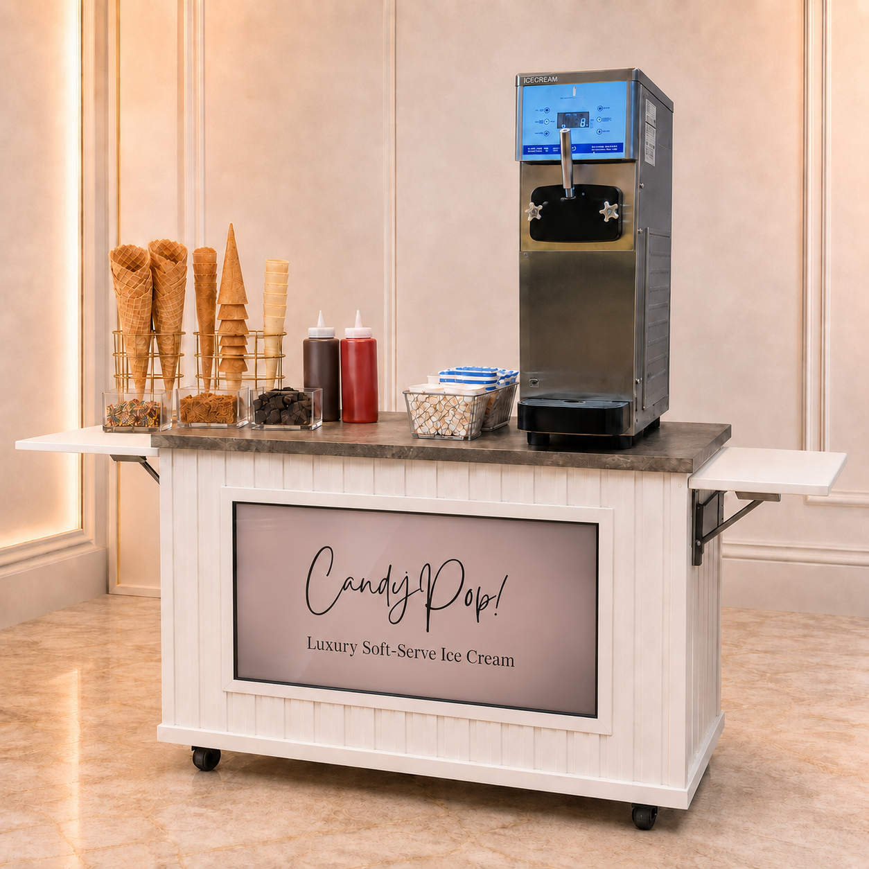 CandyPop premium sweet cart hire package London