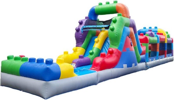 Commercial Wet/Dry Block party Obstacle Course