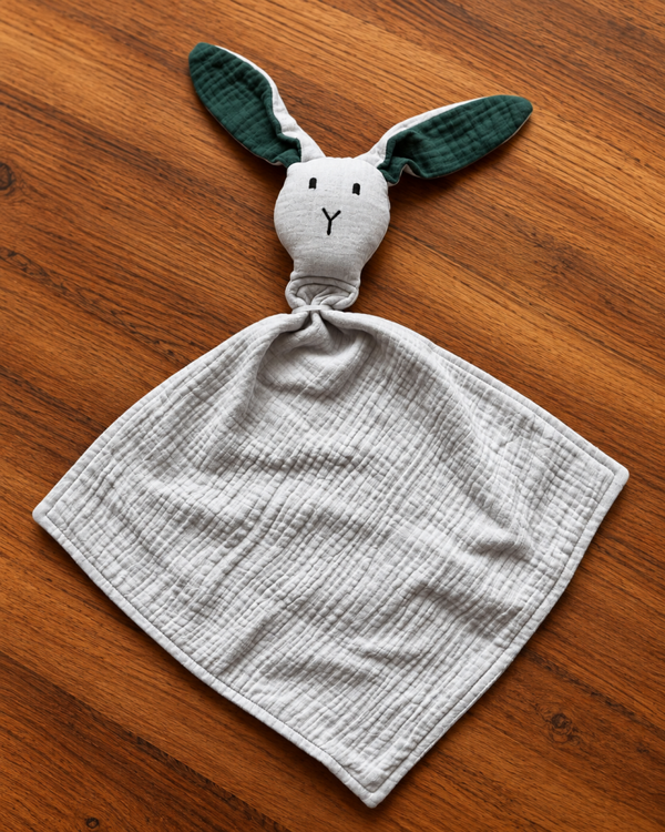Baby Comforter 100% Organic Cotton (Customisation option)
