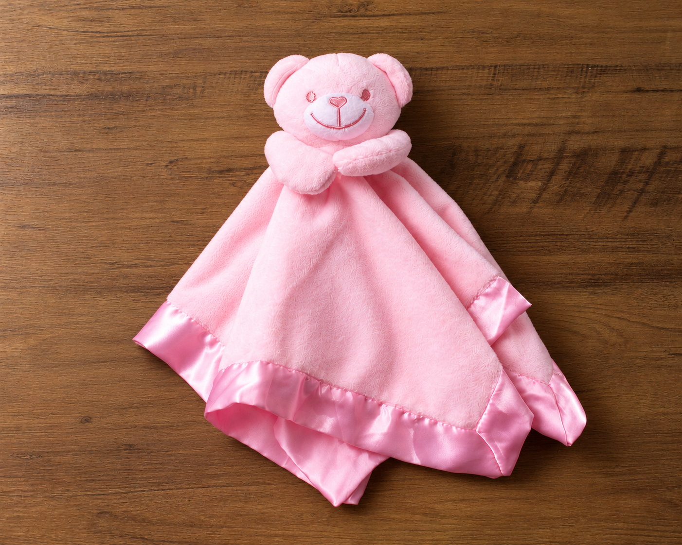 Baby Comforter in Pink (Customisation Option)