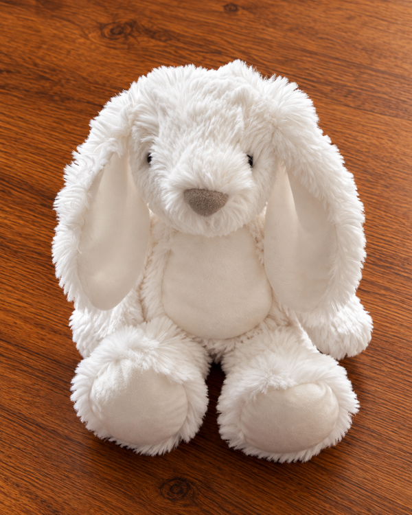 Plush Bunny. White (Customisation option)
