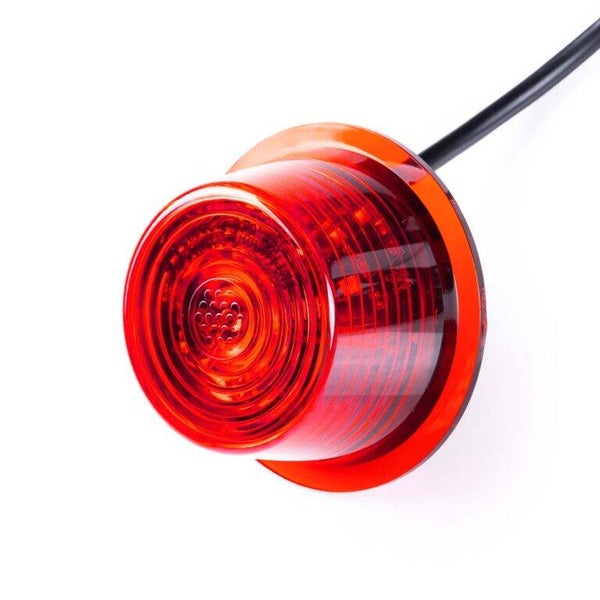 LED Module rood lens | rood | 12-24v | 5m. kabel