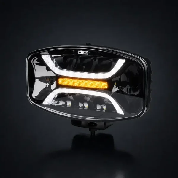 OZZ XO 1 LED verstraler | Zwart-Ovaal | 8160 lumen | 88105