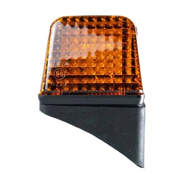 LED Volvo toplamp amber links-schuine voet 24v | MV-7101W