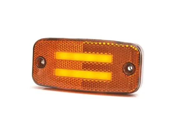 LED mark.licht incl knipperlicht 12-24v 22cm kabel