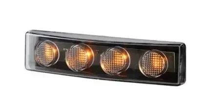 Originele Scania 4-/R-serie zonneklep lamp in oranje, wit, LED