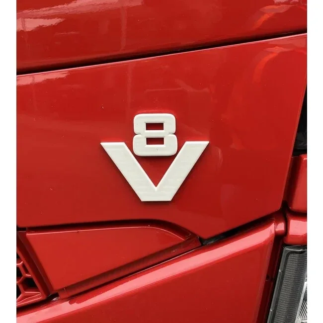 Special interior Oud V8 Grille embleem